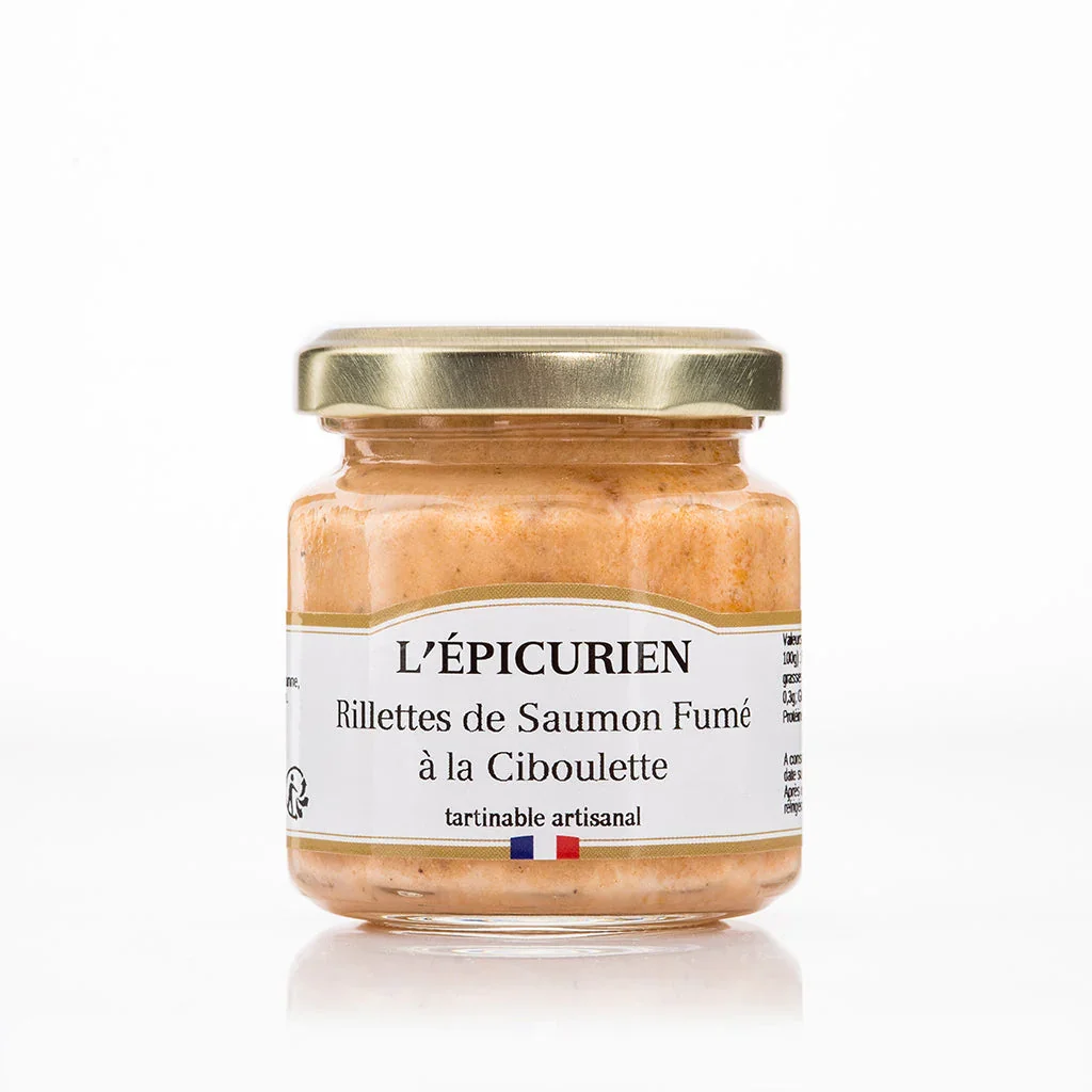 Rillettes de Saumon Fumé à la Ciboulette
