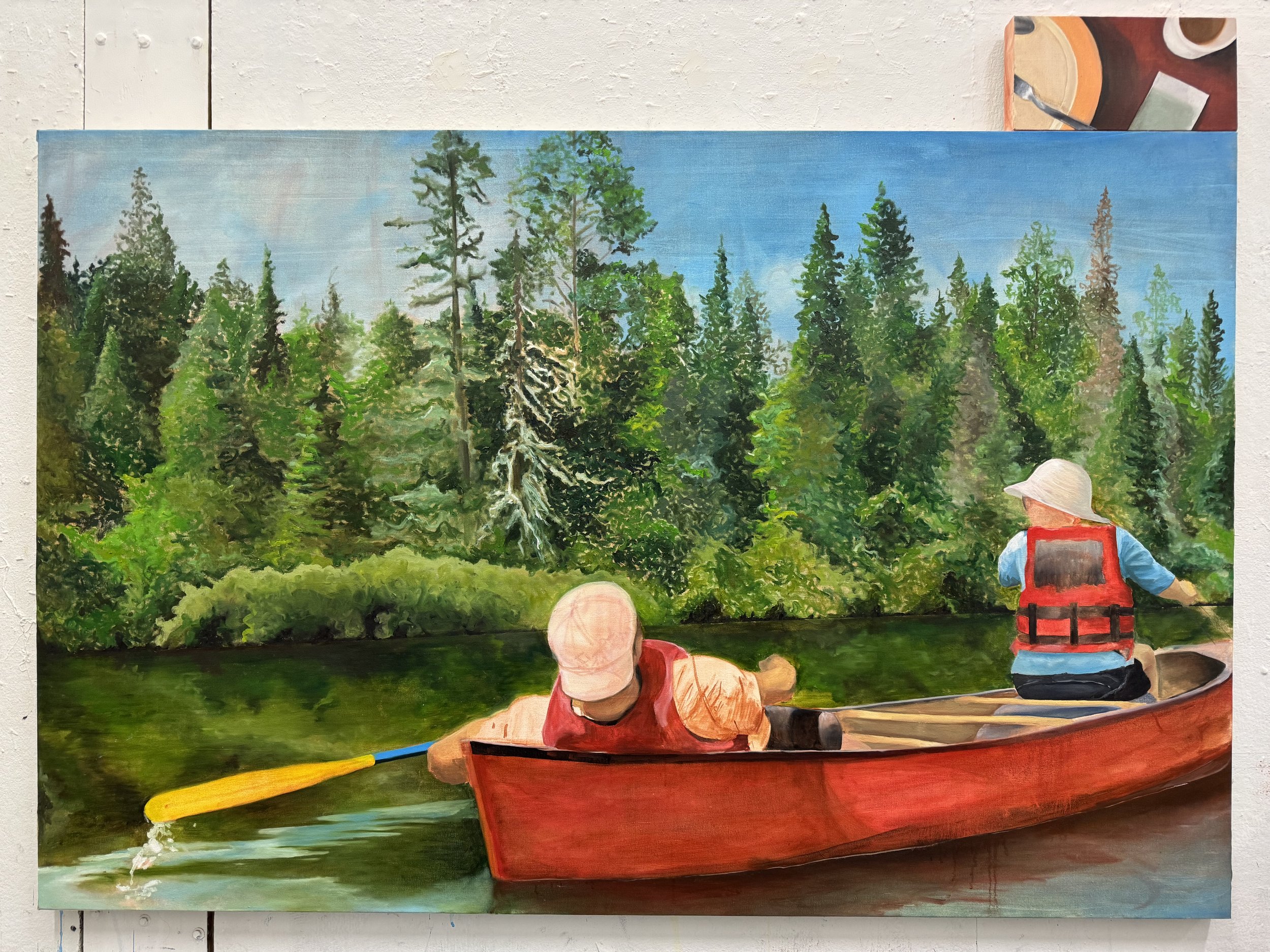 The Brule, 2025. Oil on Canvas