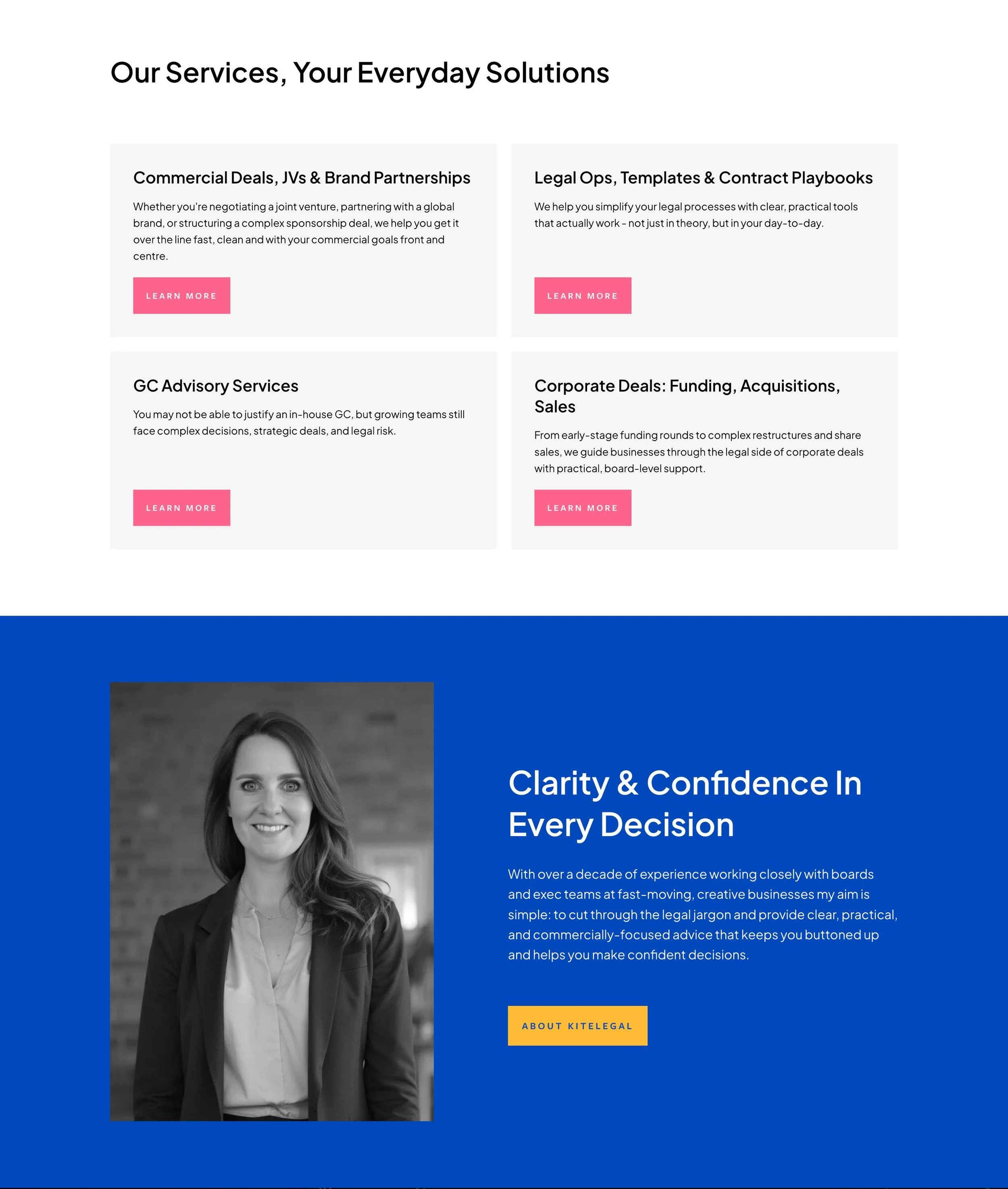 Law firm website design