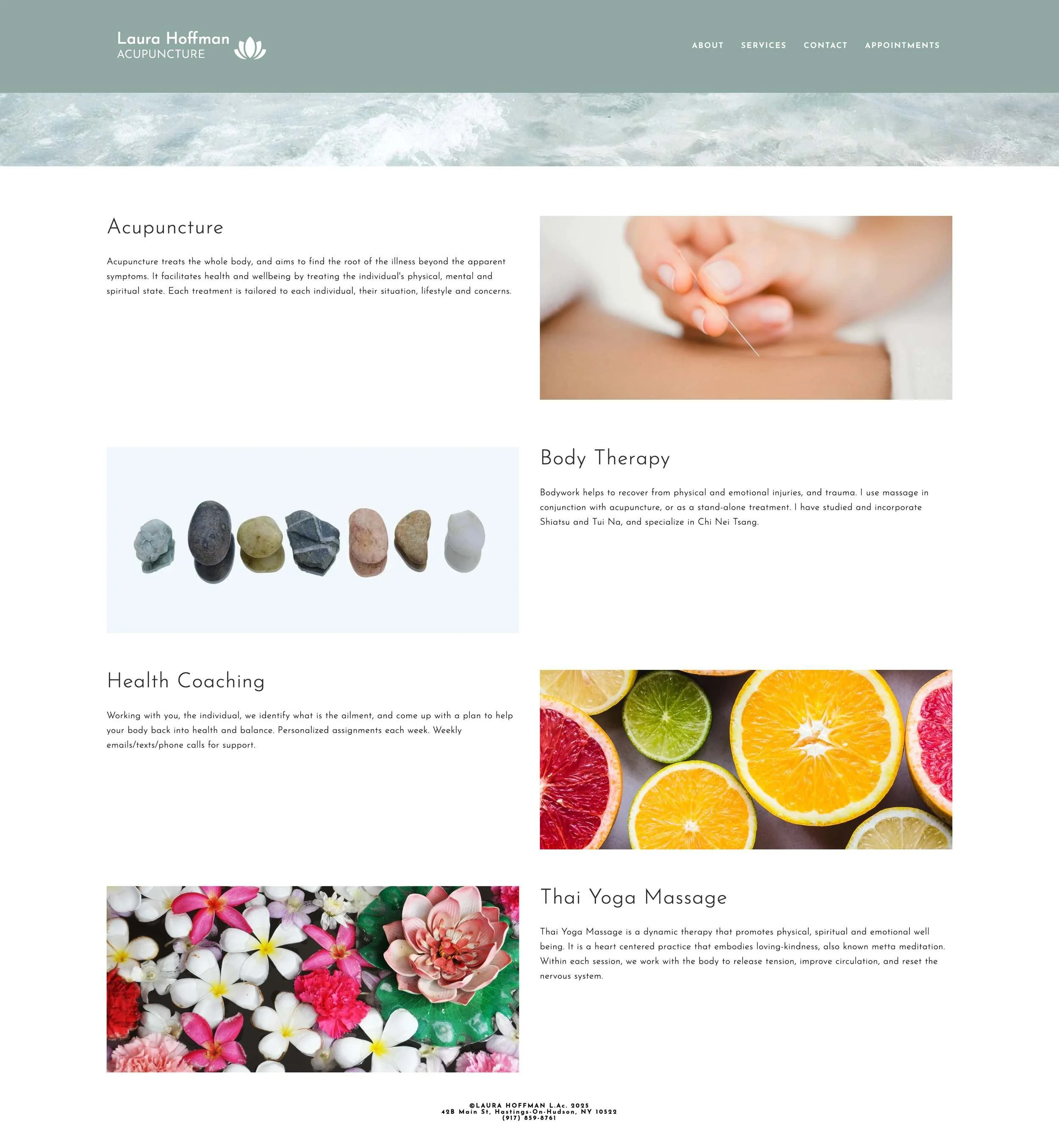 Our clients old website