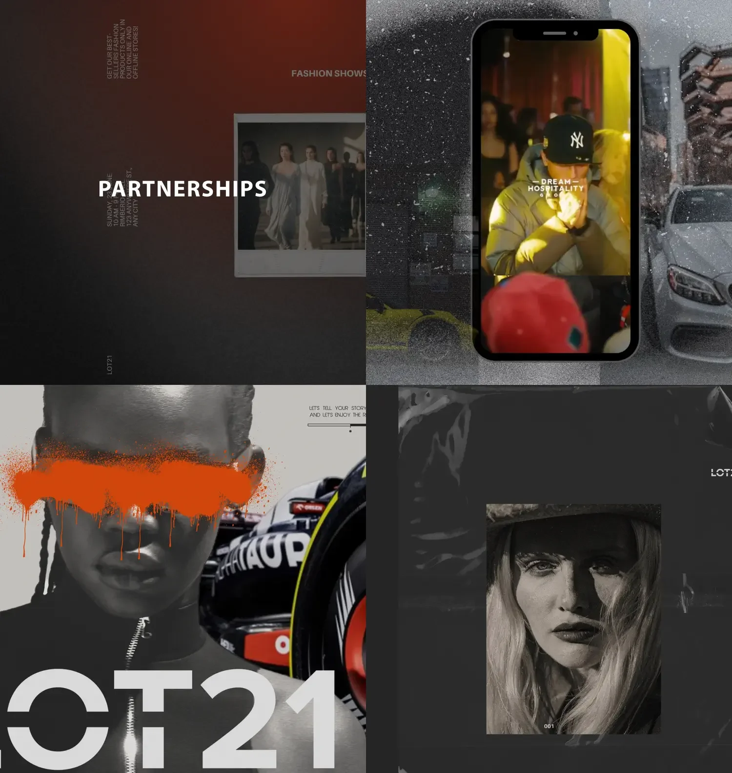 Project showcase for Lot21