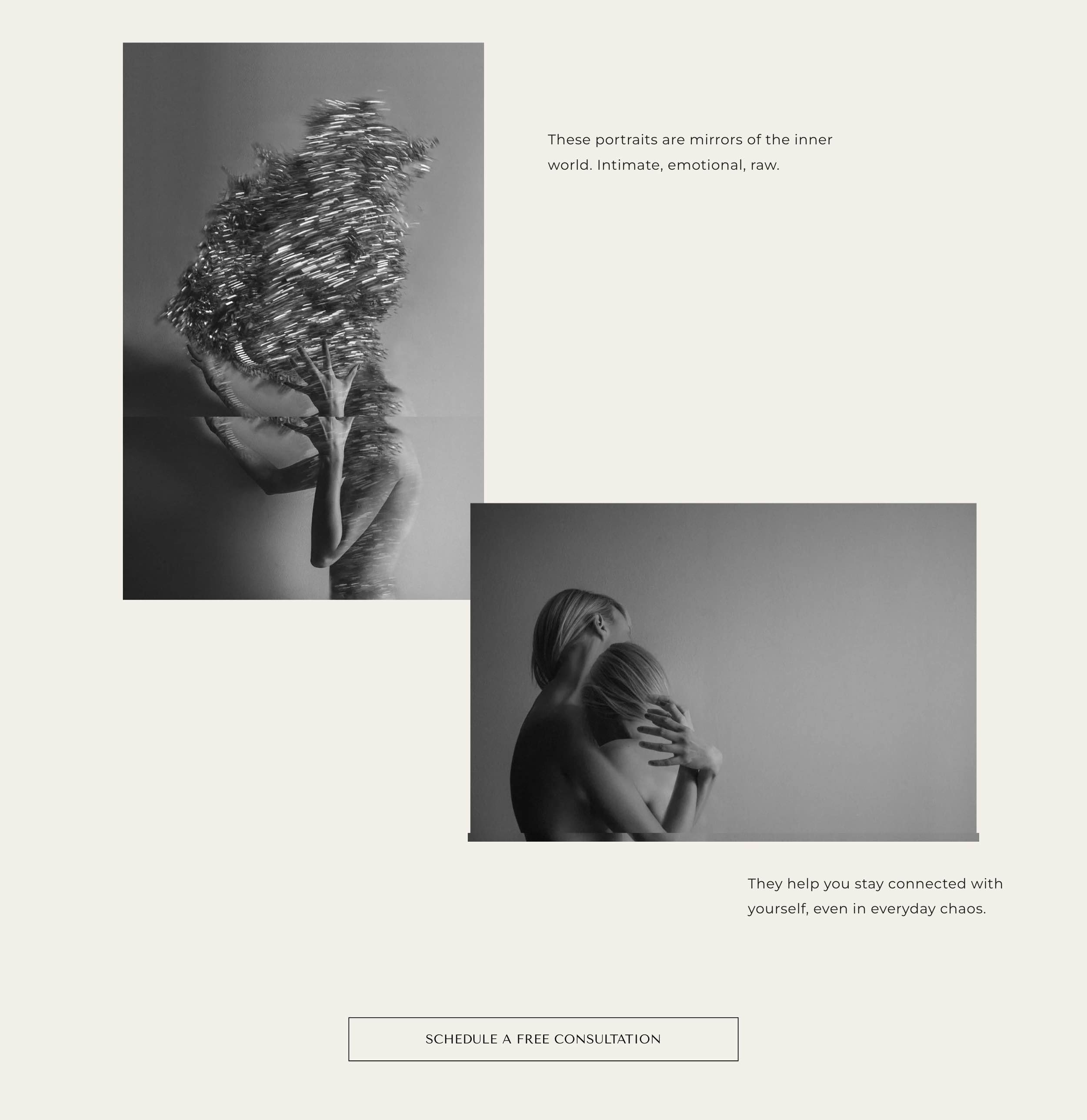 Creative portfolio website design