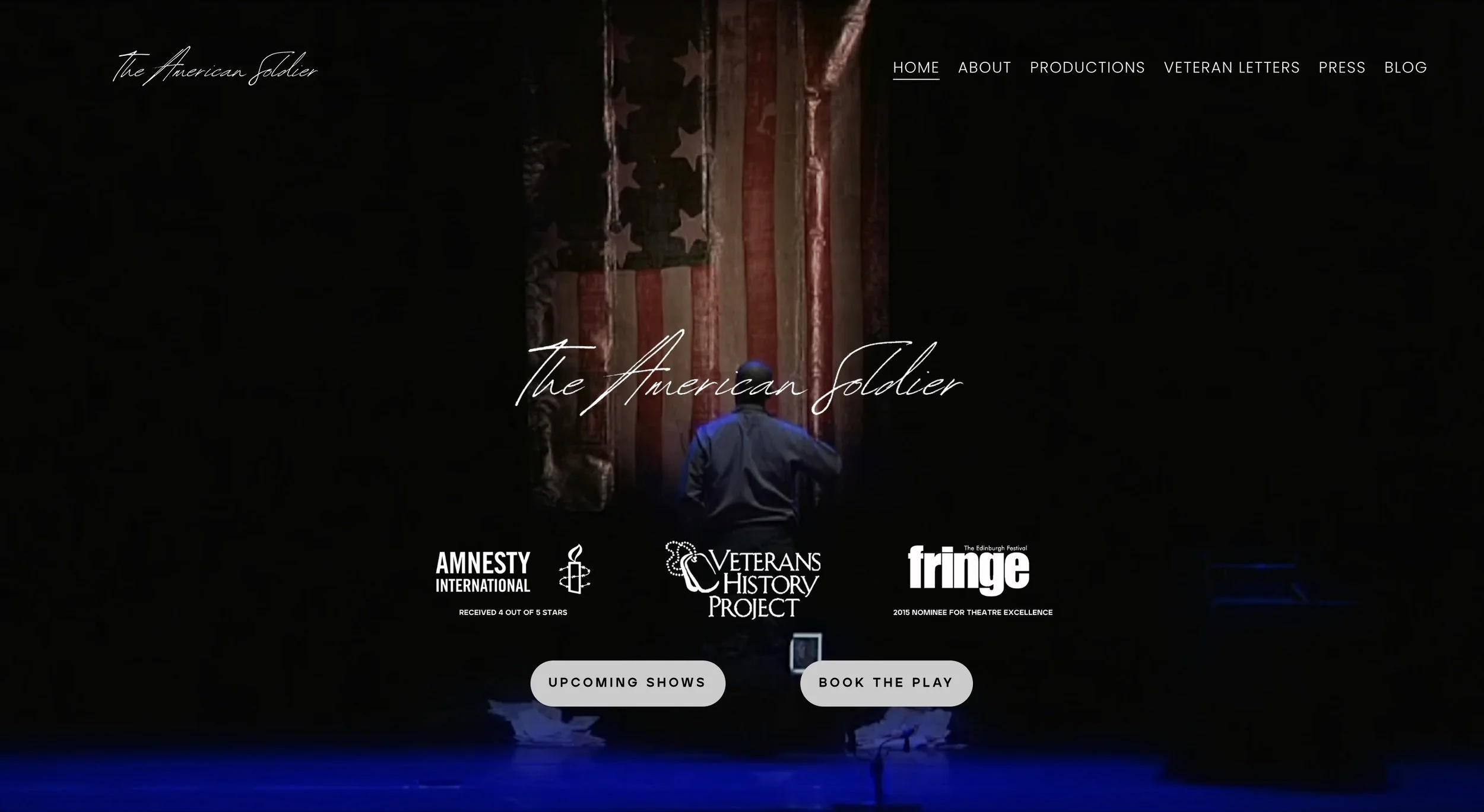 American Soldier Solo Show