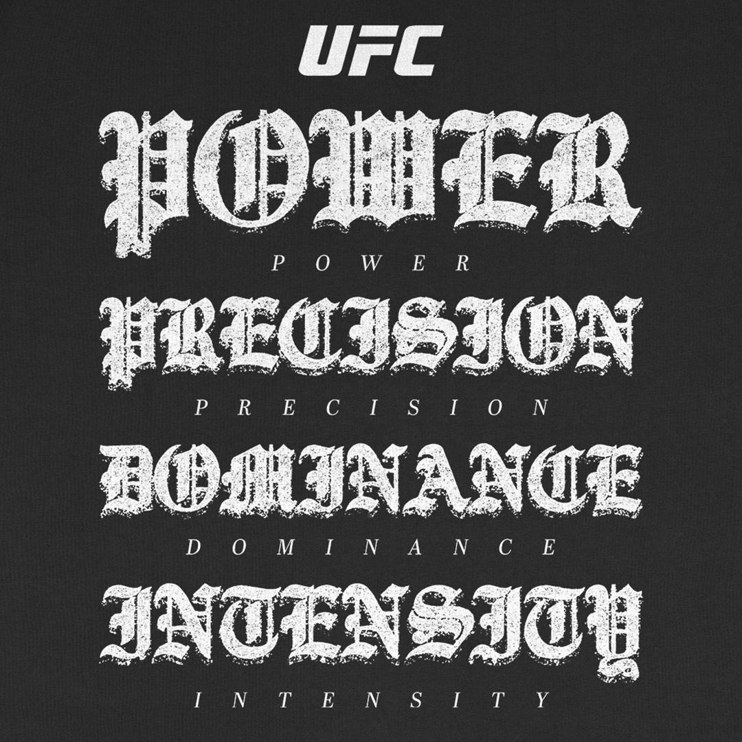 UFC - apparel for the UFC store