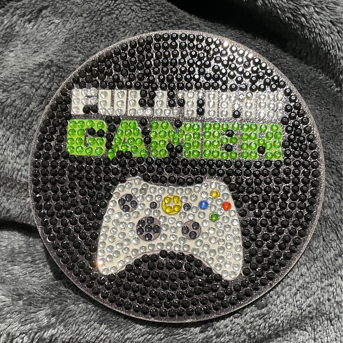 Gamer Diamond Art Coaster