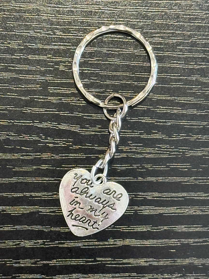 Sentimental Heart Keyring