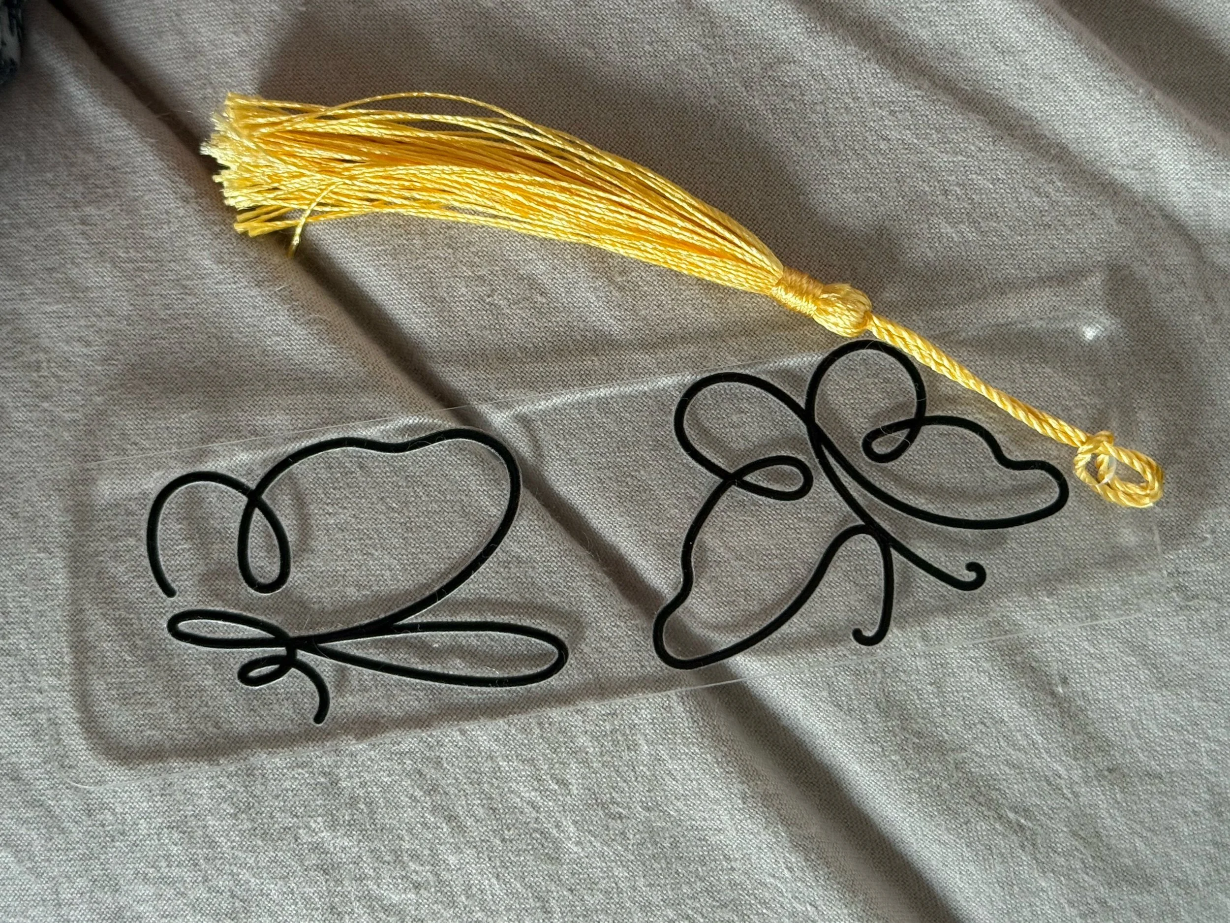 Butterfly Tassel Bookmark