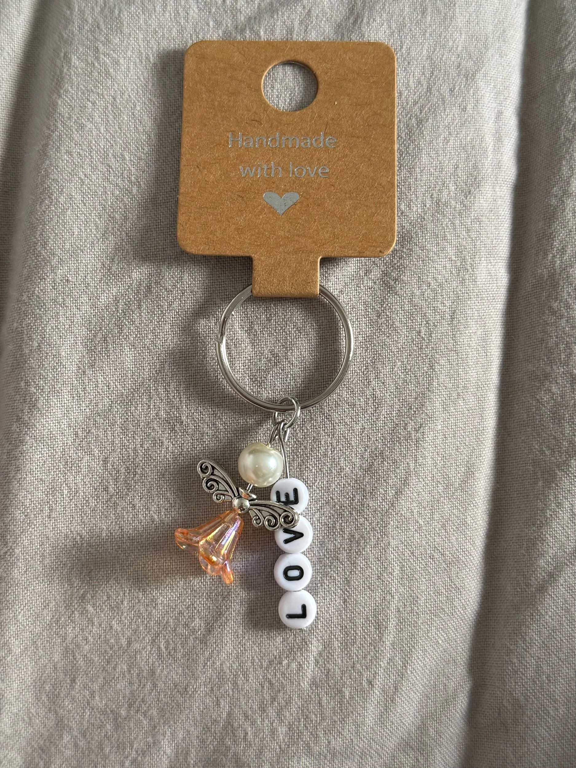 Handmade Love Charm Keychain