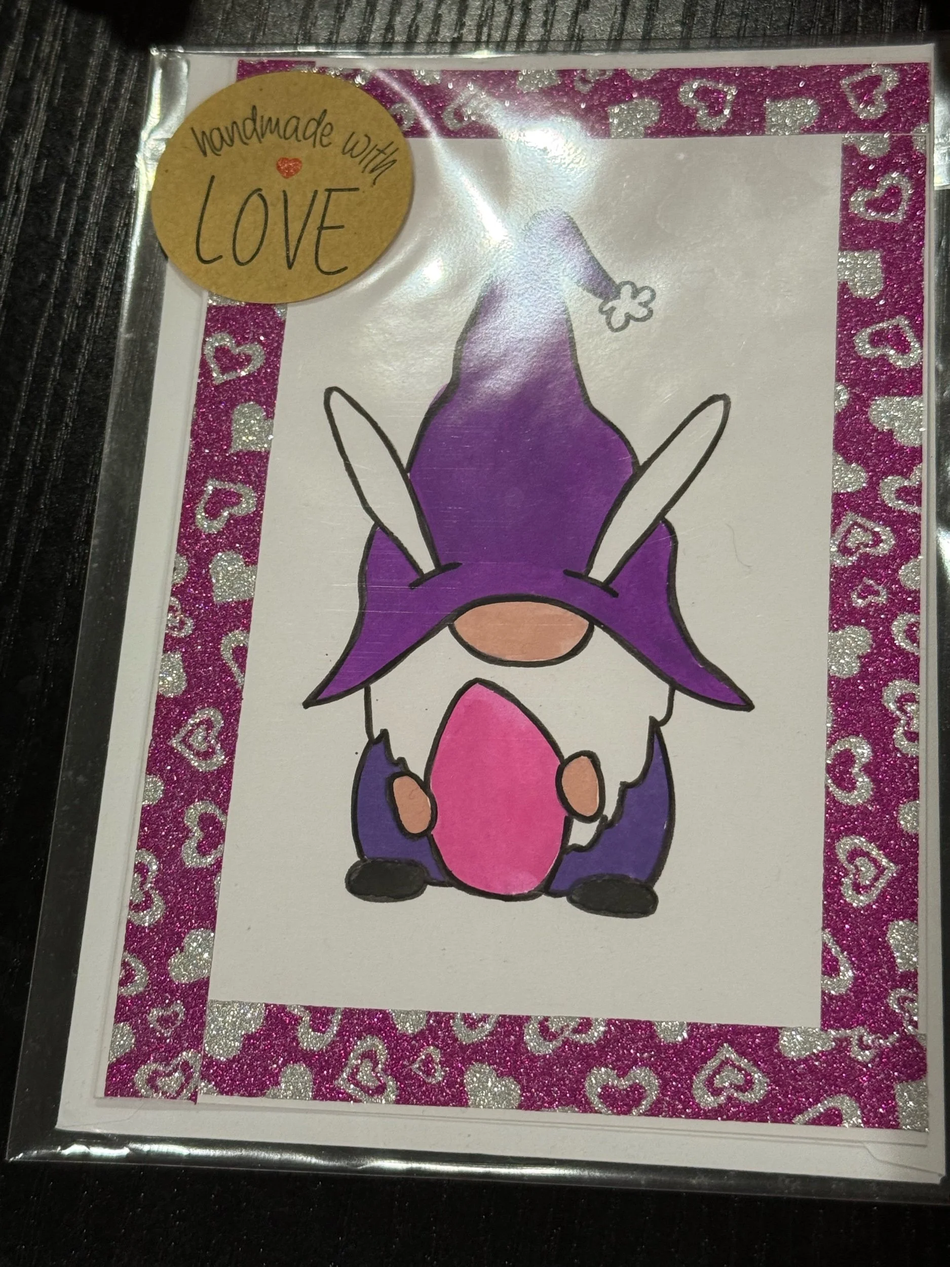 Handmade Gnome Greeting Card