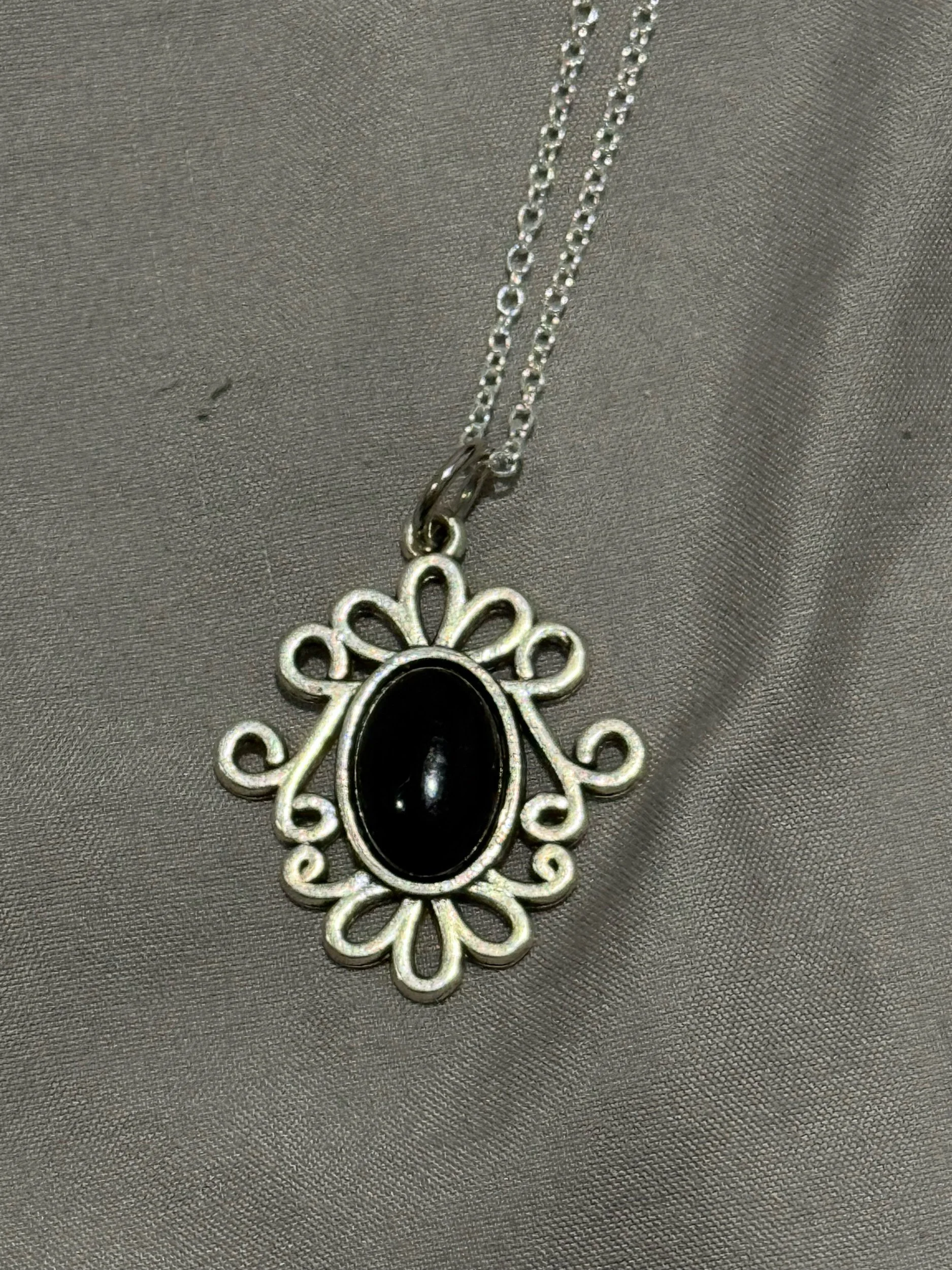 Vintage Petite Noir Necklace
