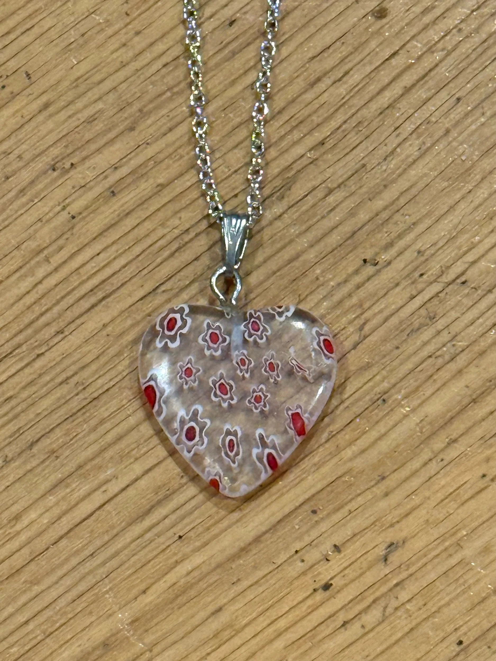 Heartfelt Floral Necklace