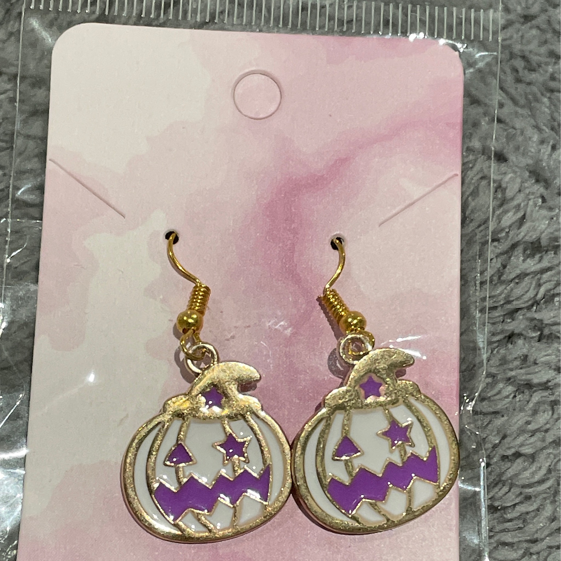 Whimsical Pumpkin Earrings