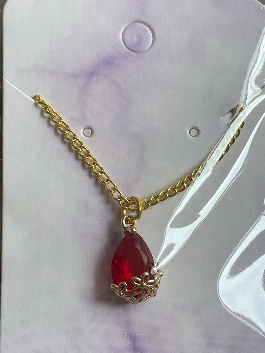 Ruby Elegance Necklace