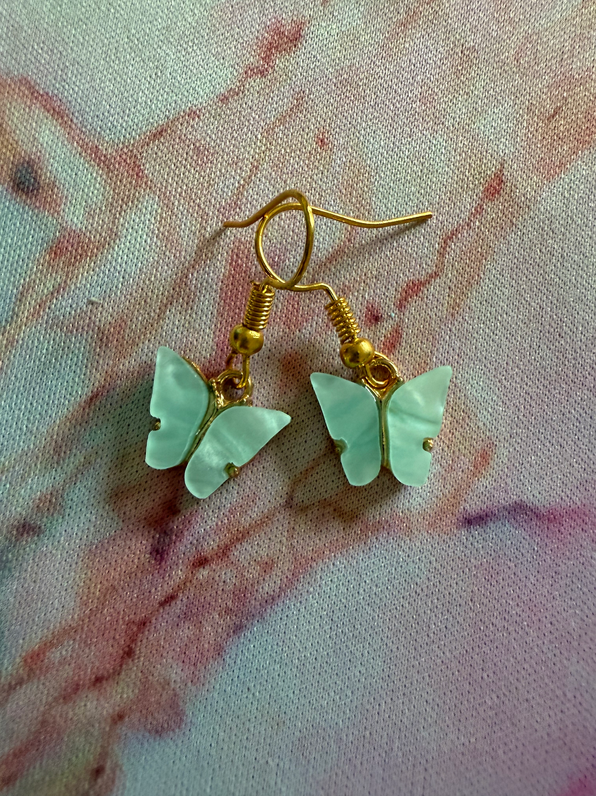 Butterfly Gold Earrings