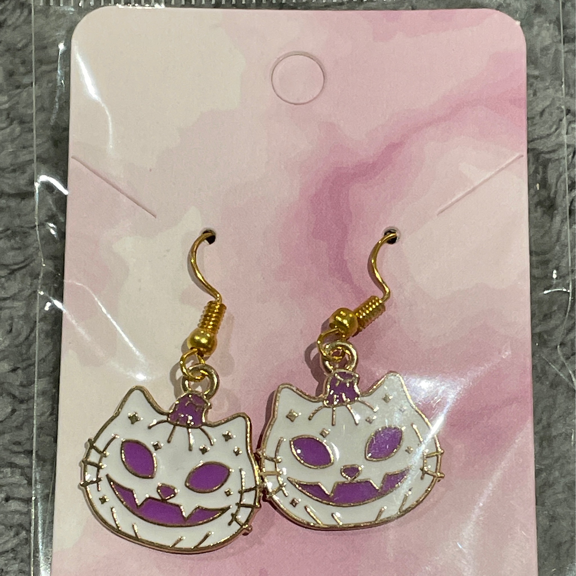 Halloween Cat Earrings