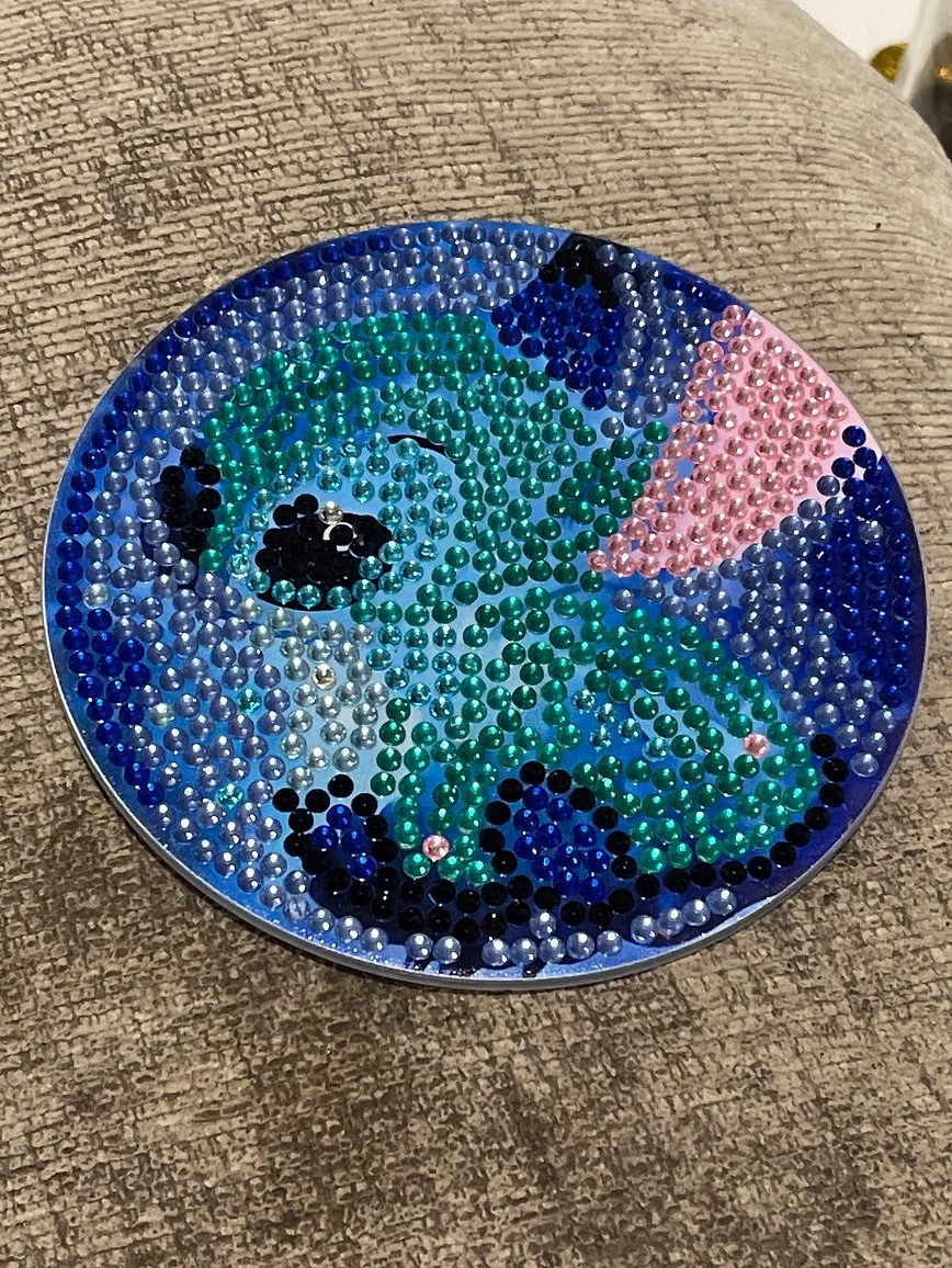 Enchanting Diamond Art Coaster