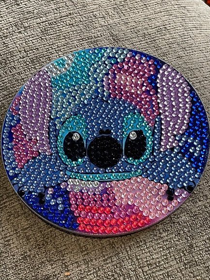 Dazzling Diamond Art Coaster