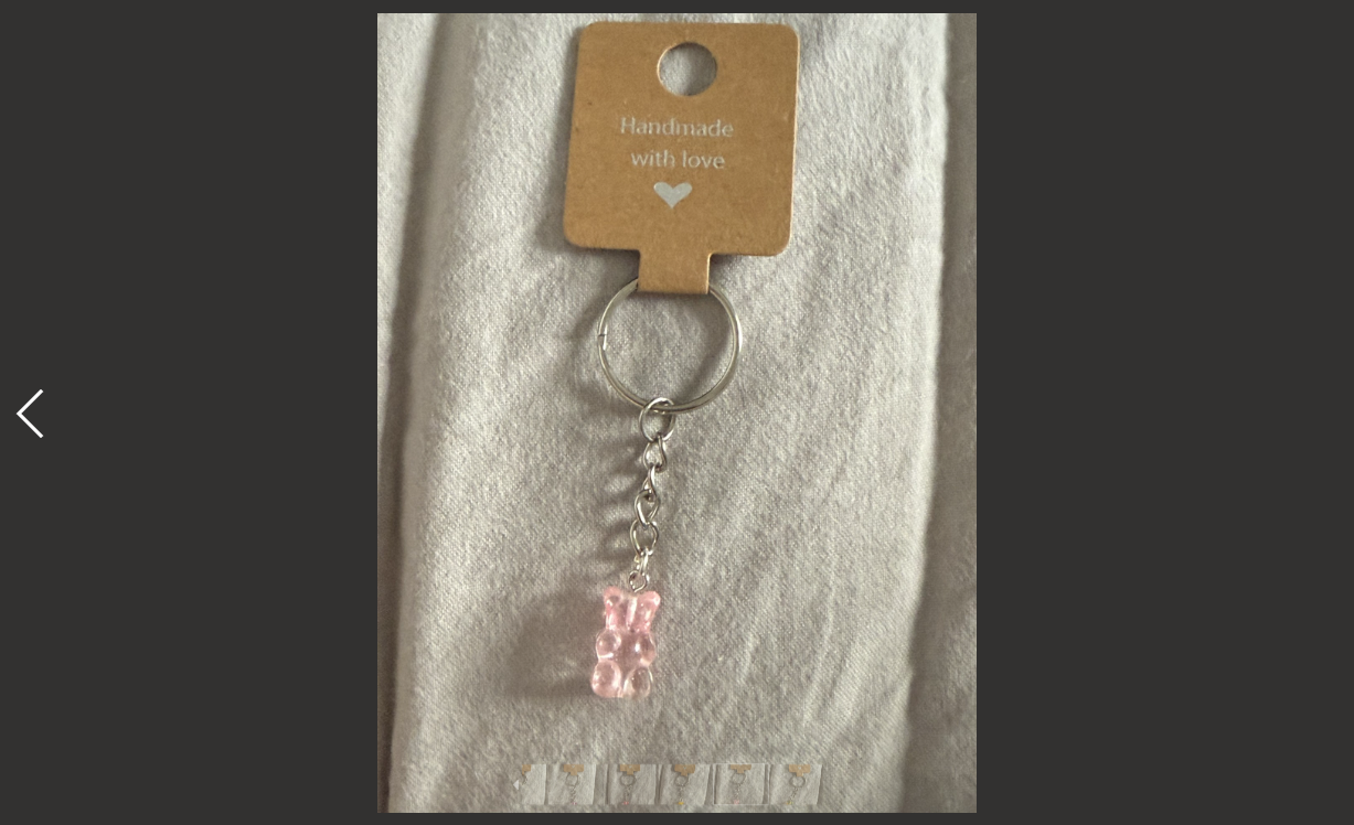 Playful Gummy Bear Keyrings