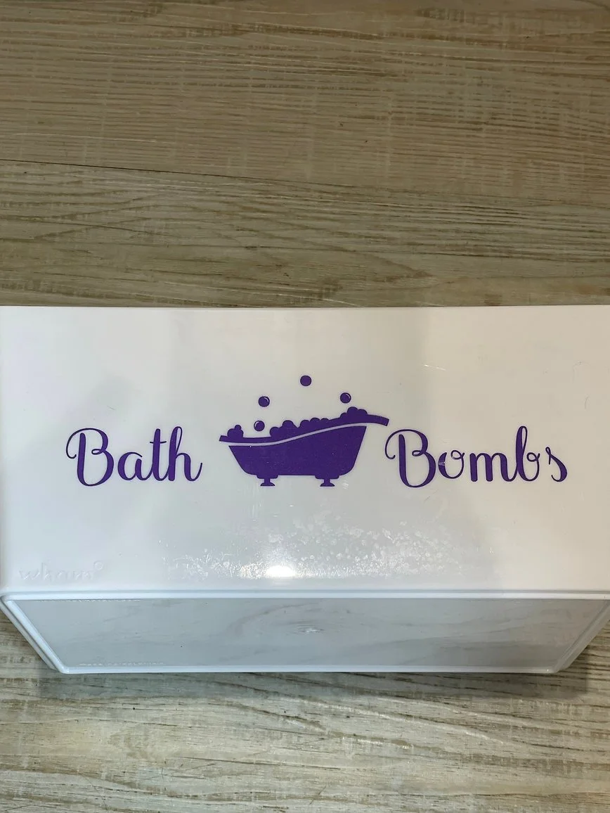 Chic Bath Bomb Storage Tray