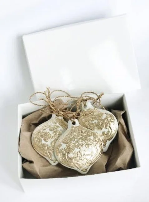 Rustic Elegance Concrete Hanging Decorations