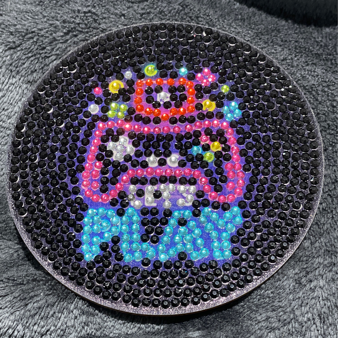 Dazzling Diamond Art Coaster