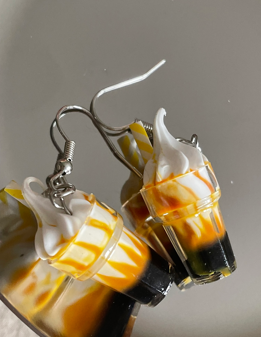 Ice Cream Sundae Earrings