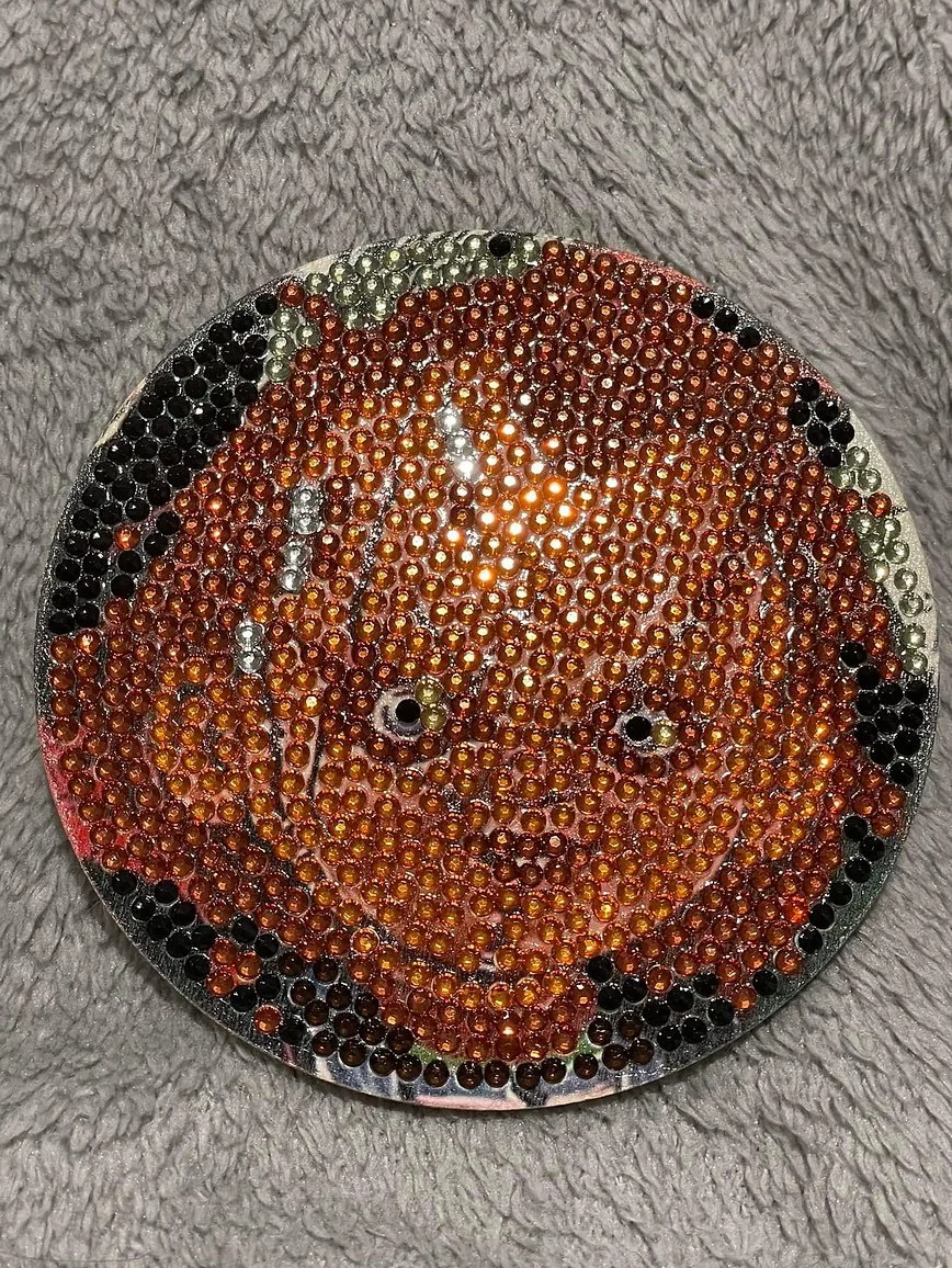 Sparkling Diamond Art Coaster