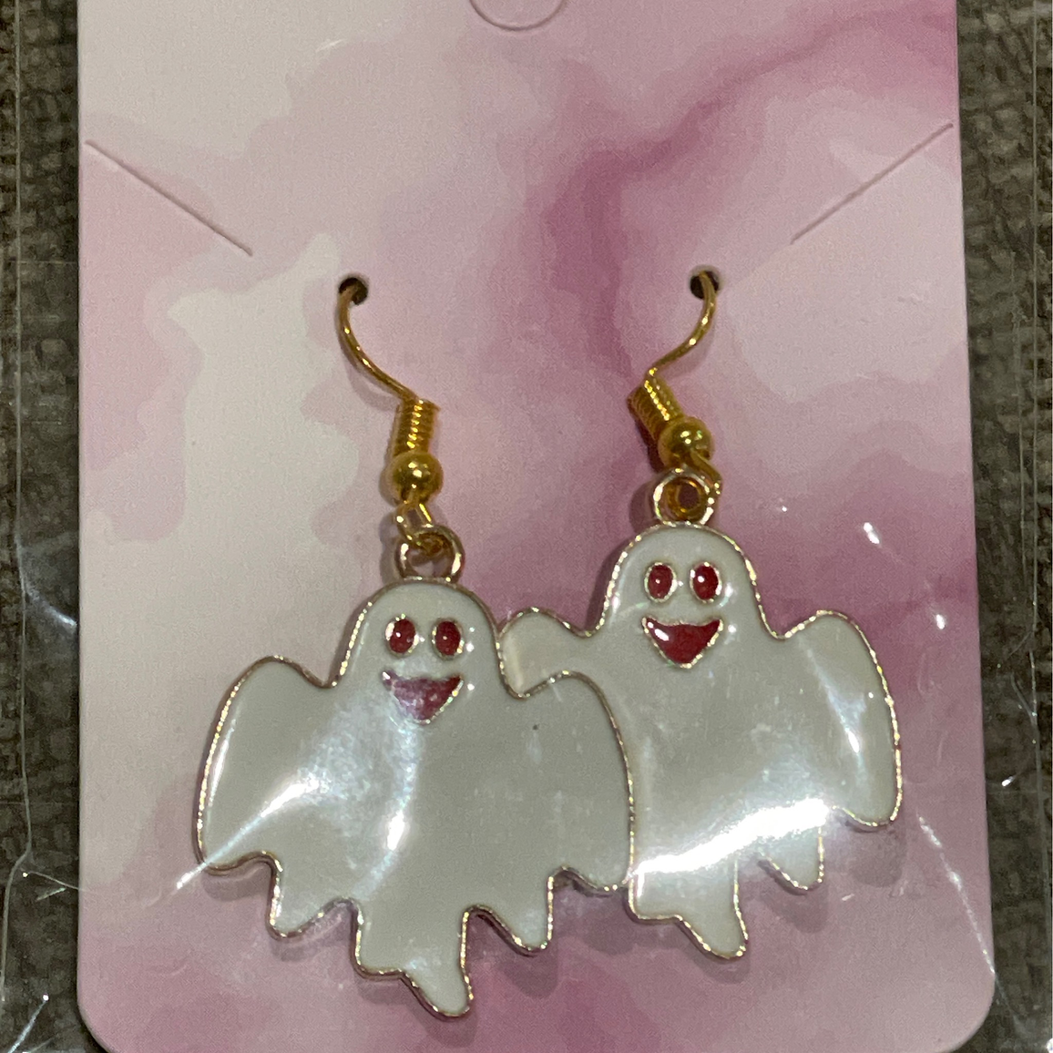 Ghoulishly Cute Ghost Earrings
