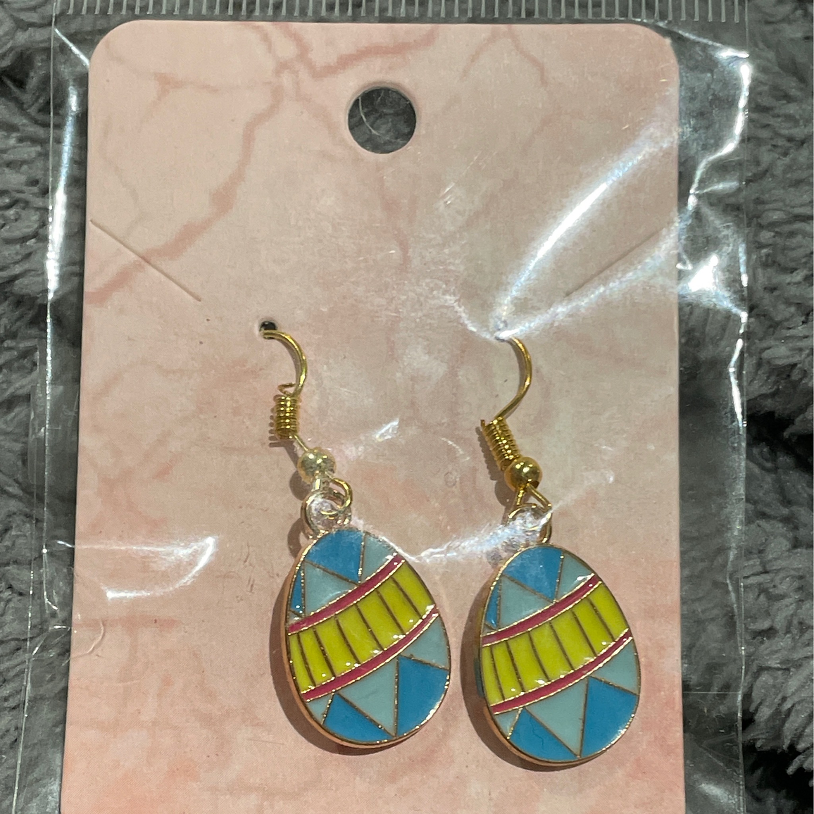 Geometric Multicolor Statement Earrings