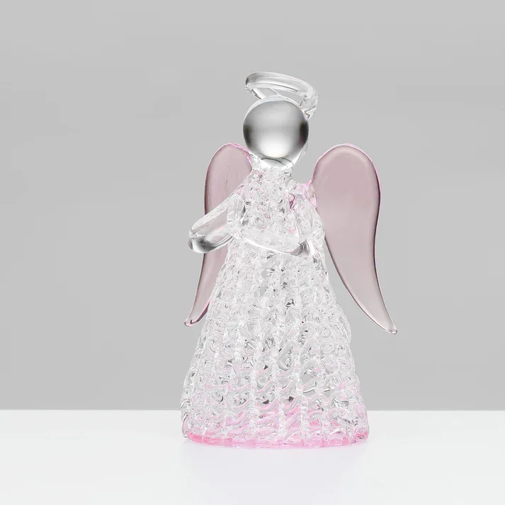Handcrafted Glass Angel Figurine