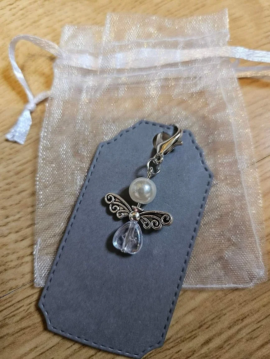 Heavenly Angel Wing Charm