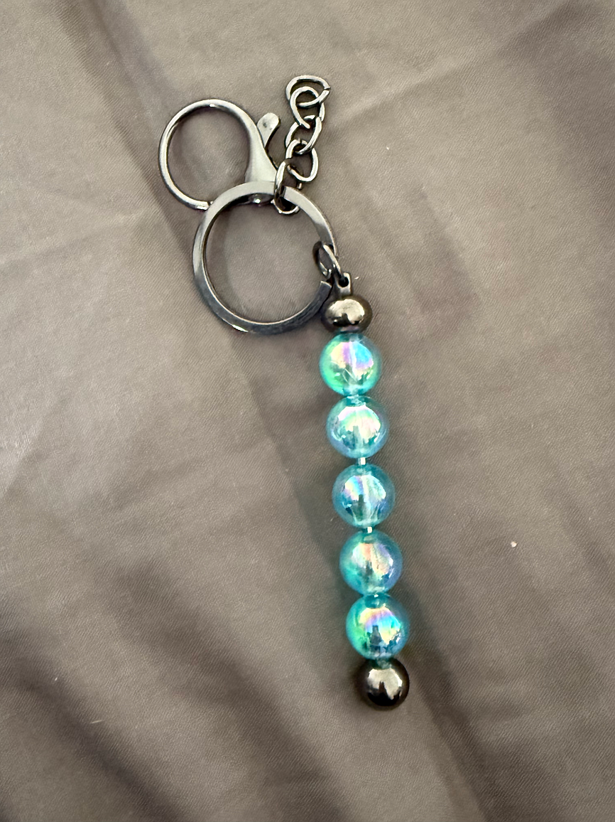 Calming Fidget Bead Keyring
