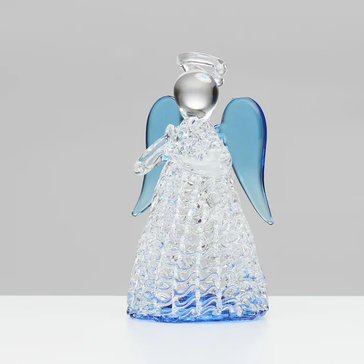 Handcrafted Glass Angel Figurine