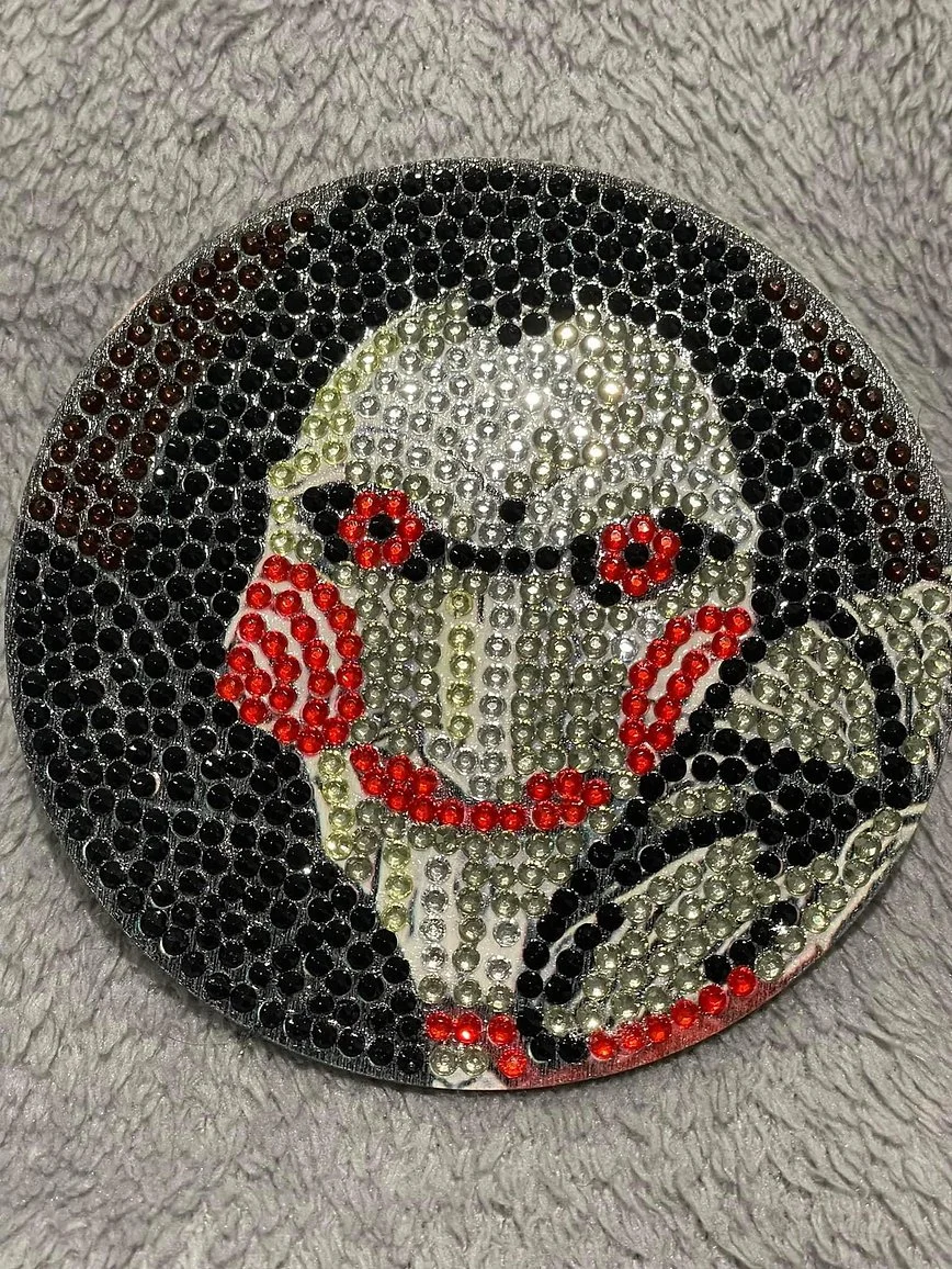 Dazzling Diamond Art Coaster