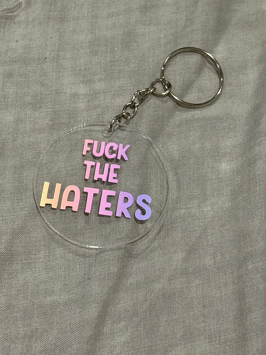 Bold Positivity Keyring