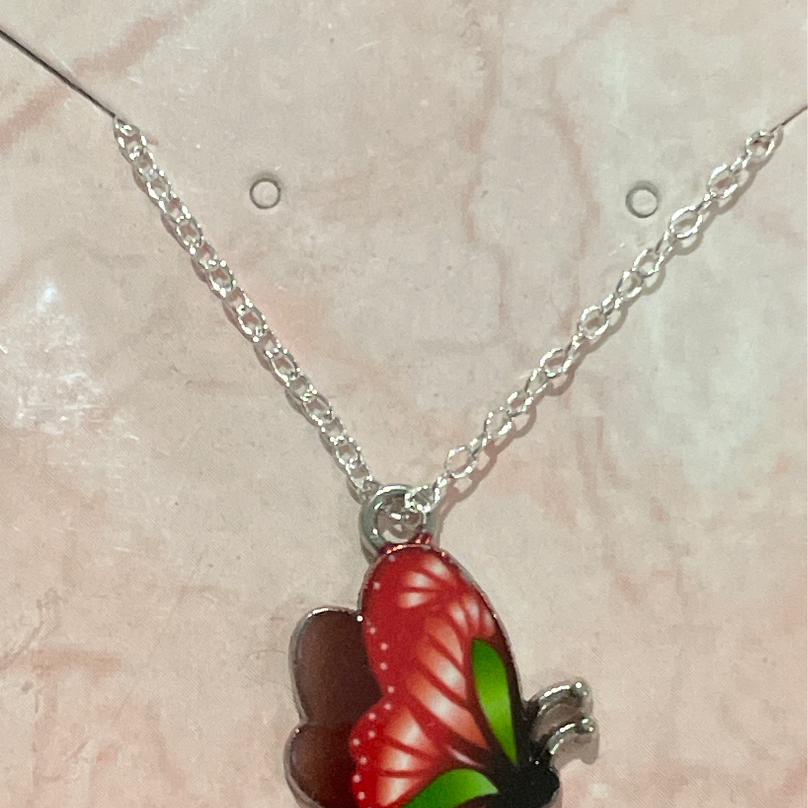 Enchanting Butterfly Pendant Necklace