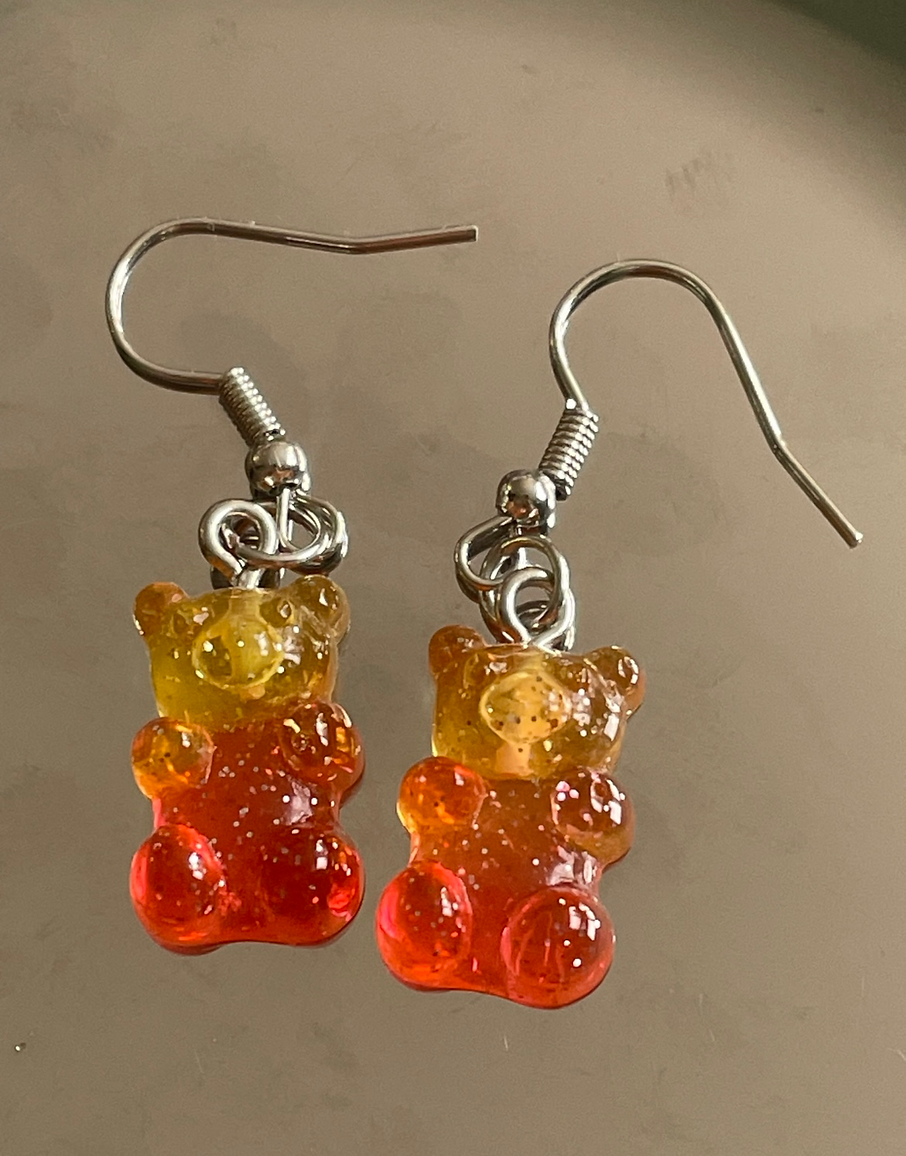 Gummy Bear Fun Earrings