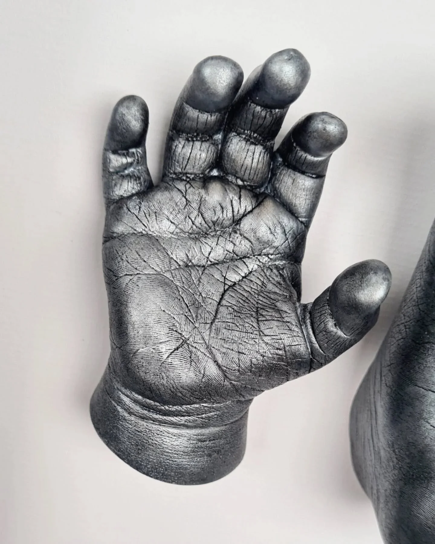 This beautiful hand cast is of Layla at 14 months 🫶✨

So many people think casting is just for newborns&hellip; but that&rsquo;s not true at all. Baby casting can be done at&nbsp;any age&nbsp;&mdash; from those tiny newborn fingers to cheeky toddler