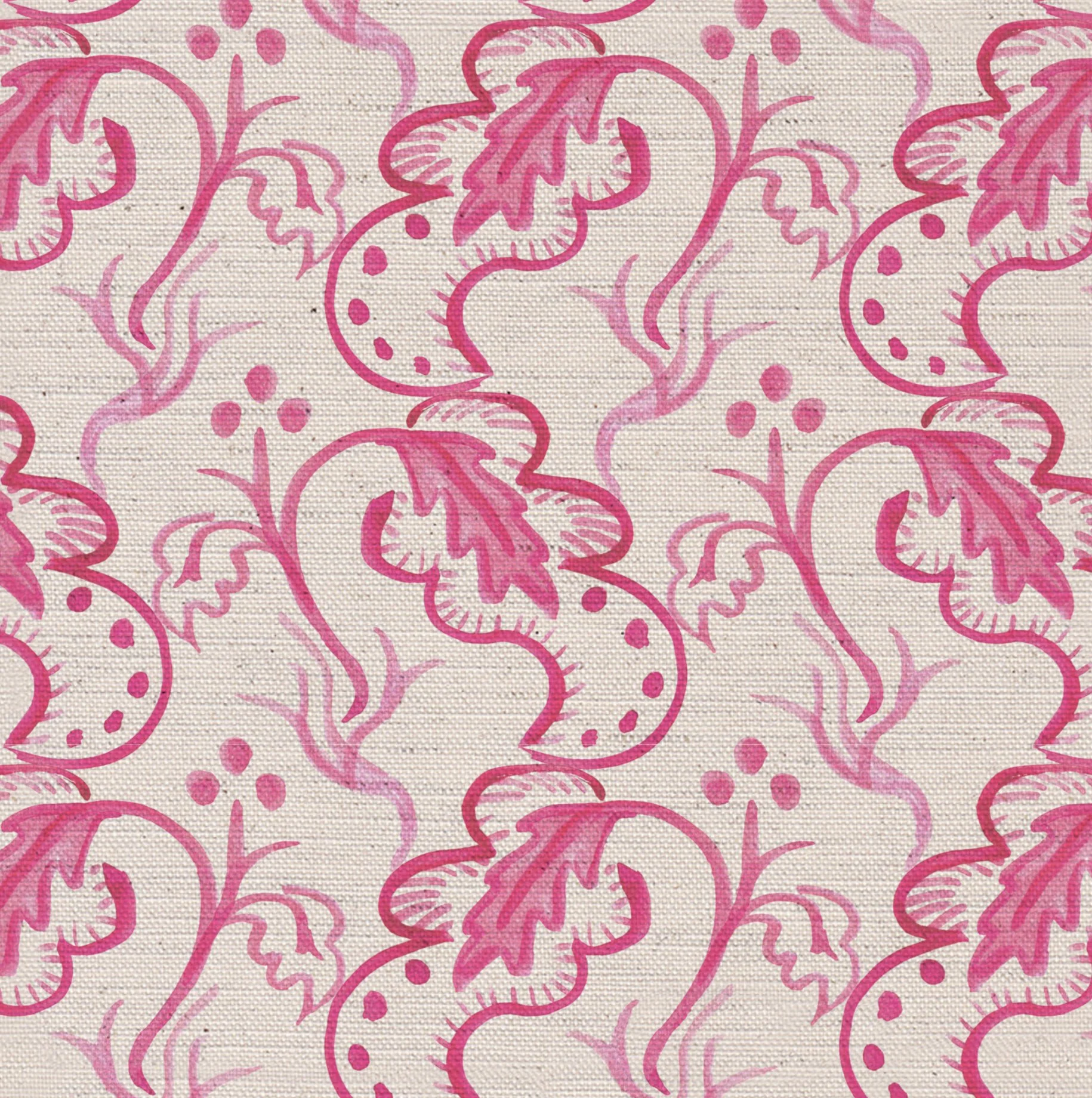 Pamela Leaf Fabric