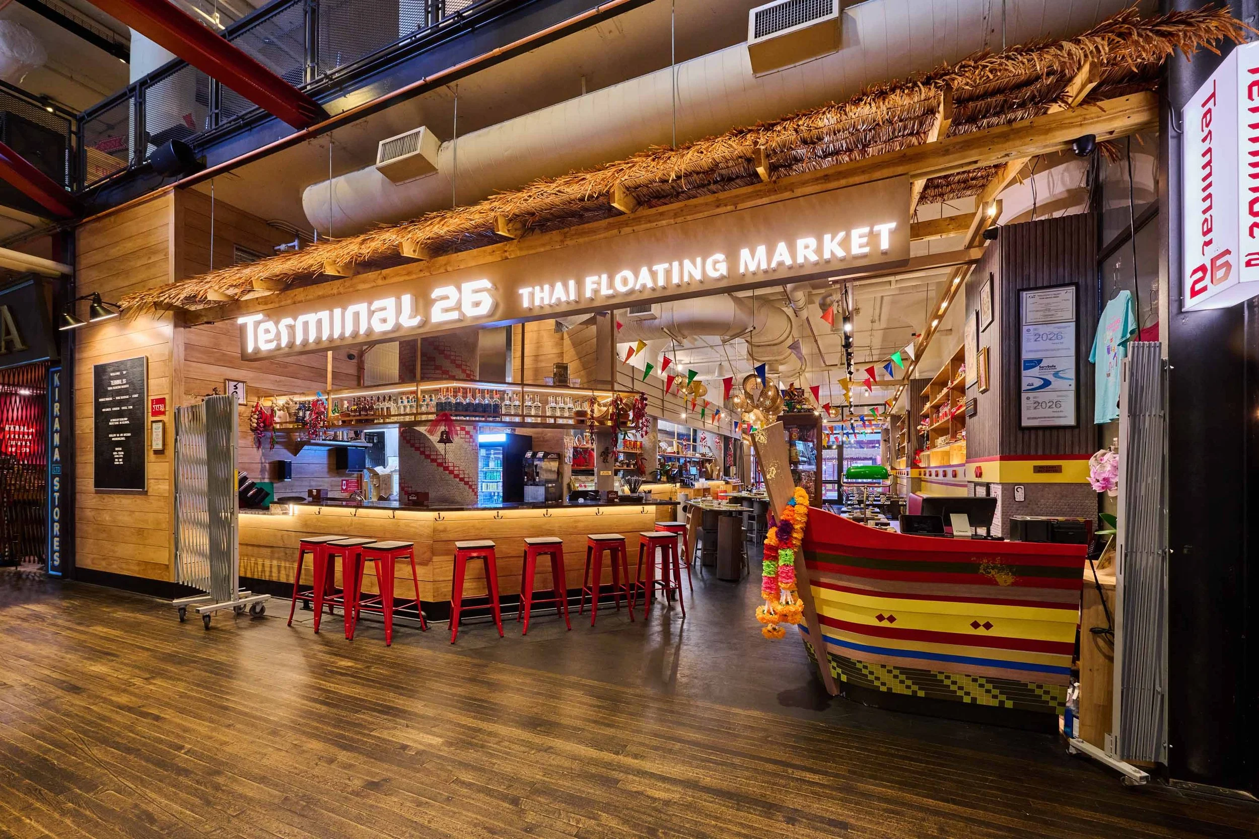 Terminal 26 Brings the Spirit of Thailand’s Floating Markets to Ponce City Market