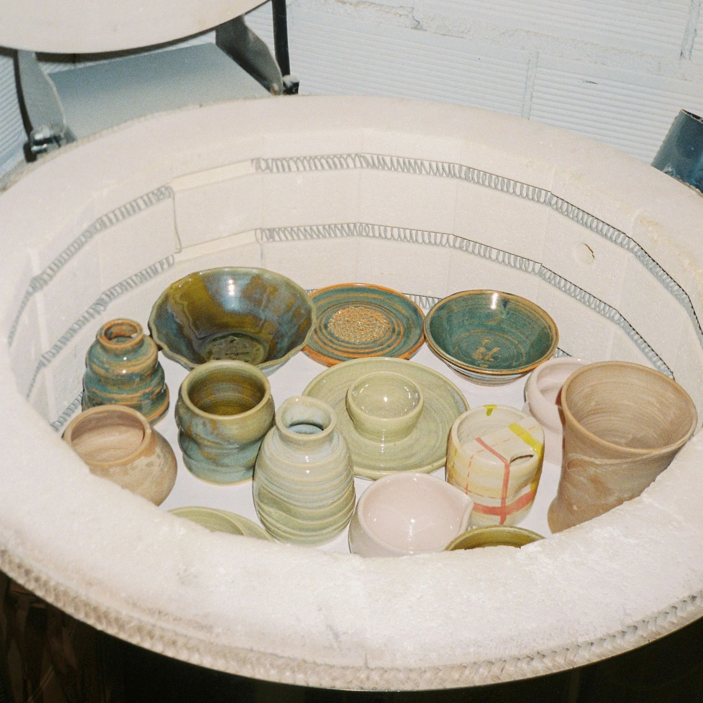 A little peek inside the kiln from our March Intensive 🌀

Beautiful, hard-earned pieces!

We&rsquo;re doing it again this July, and there are only a few spots left!!

Whether you want to learn ceramics from scratch, or you already have some skills a
