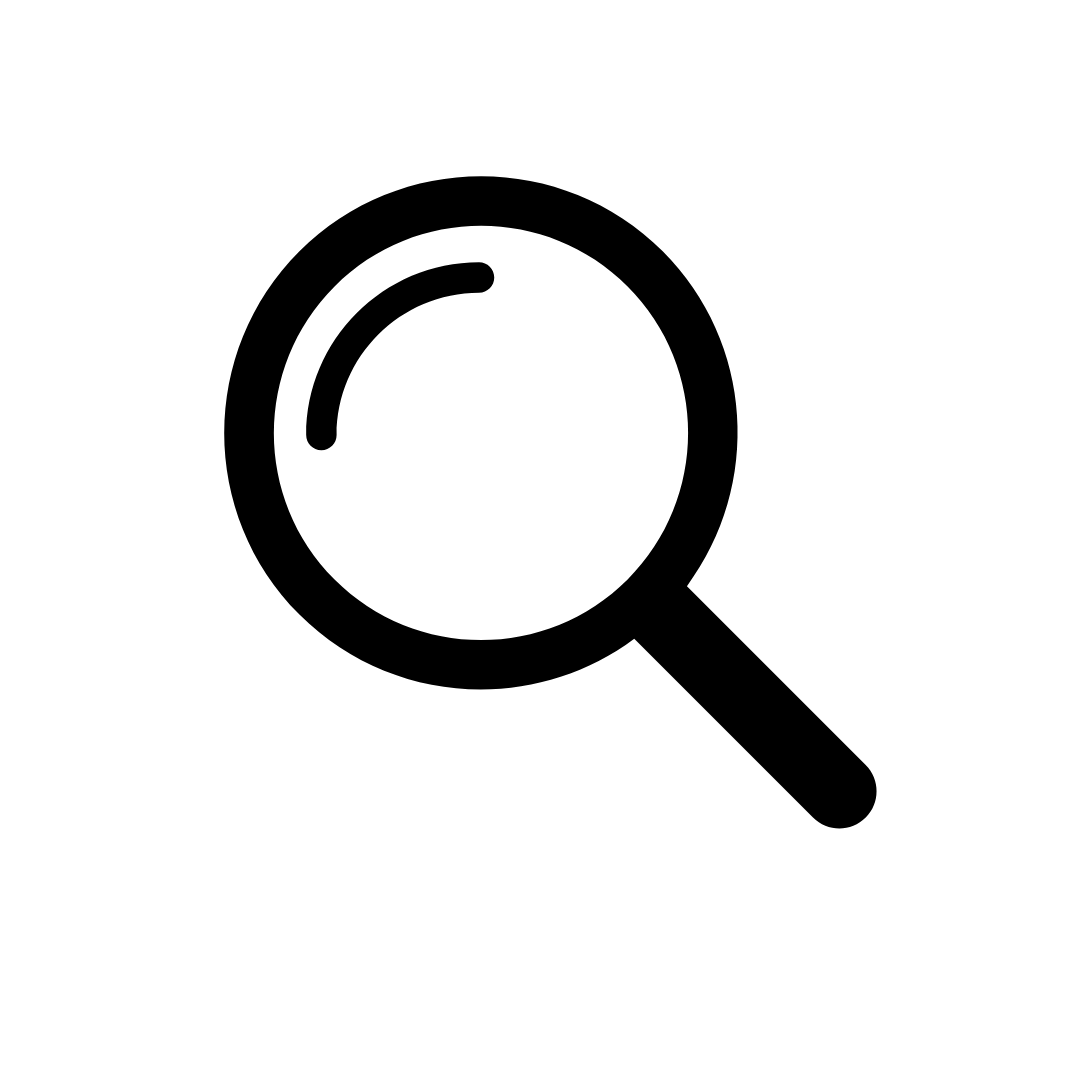 Magnifying glass icon