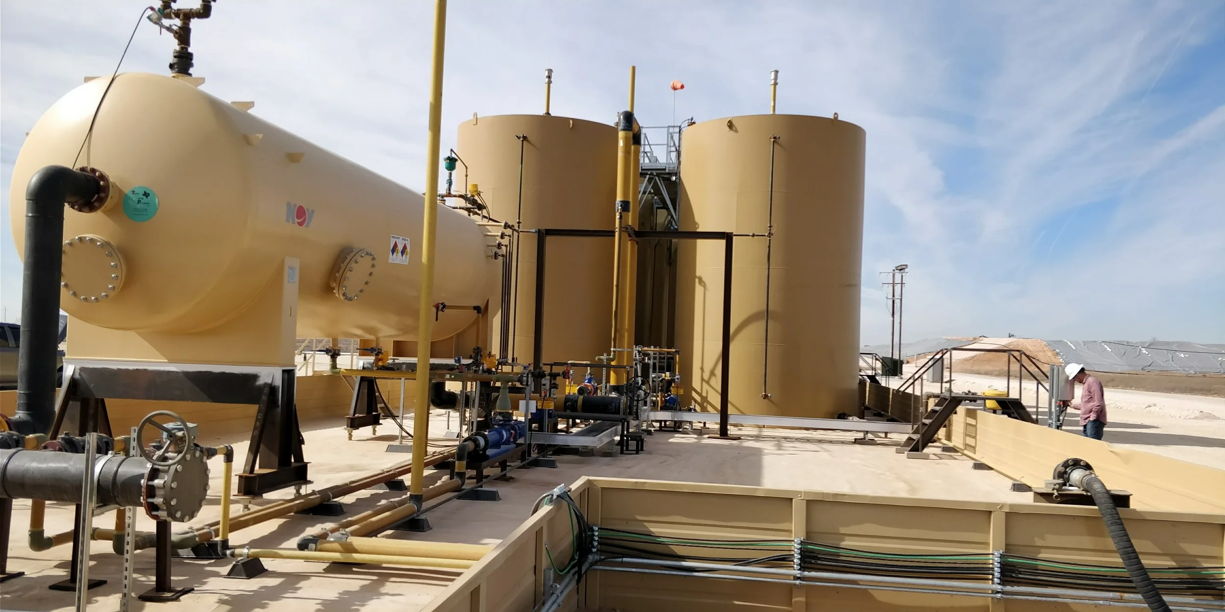 Clean and clear containments with robust sensors.
