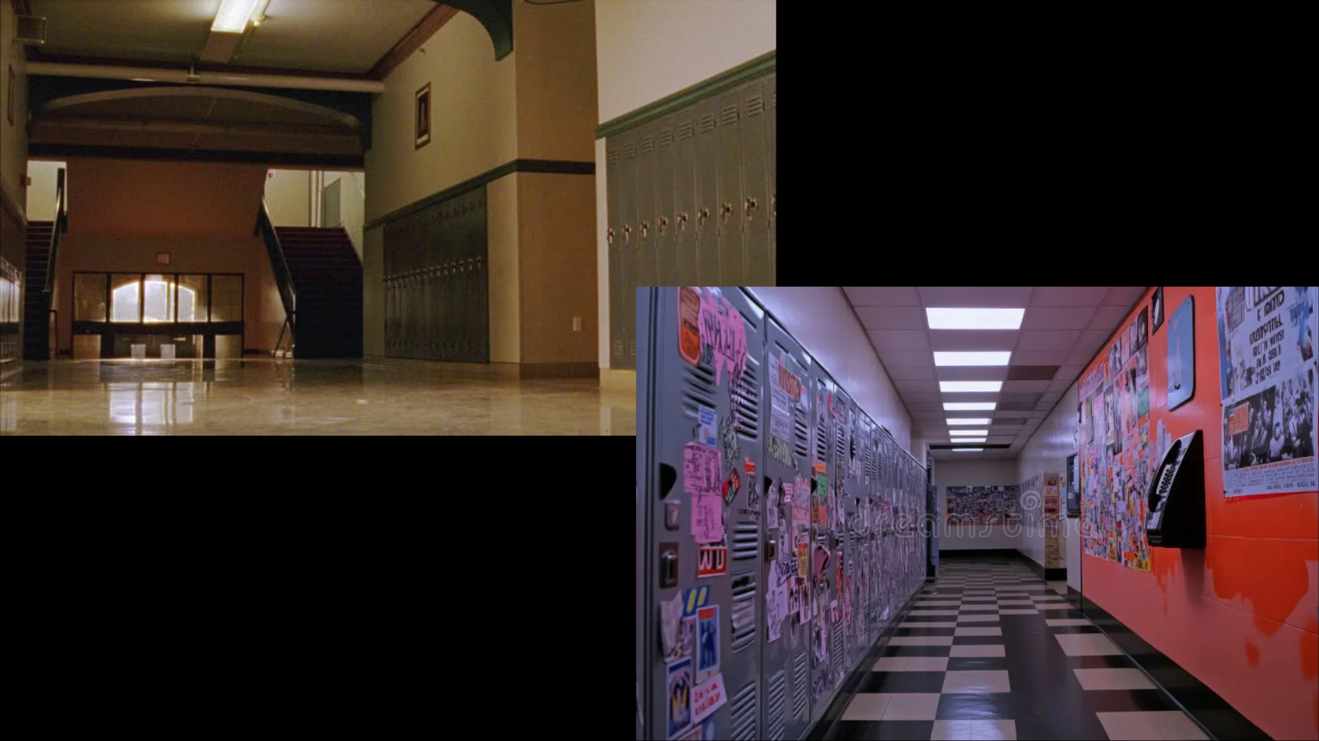 School hallway