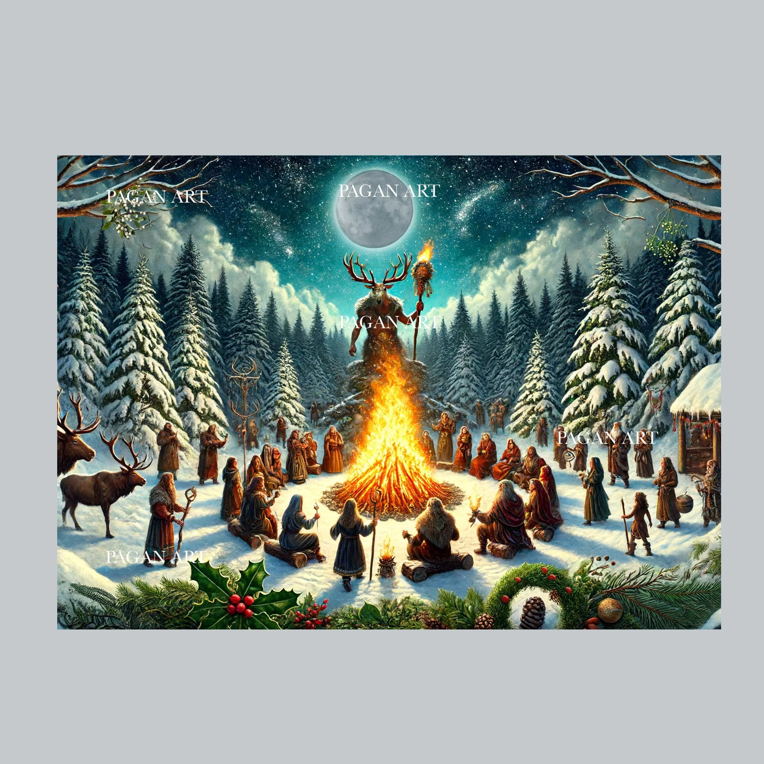 Winter Solstice Card