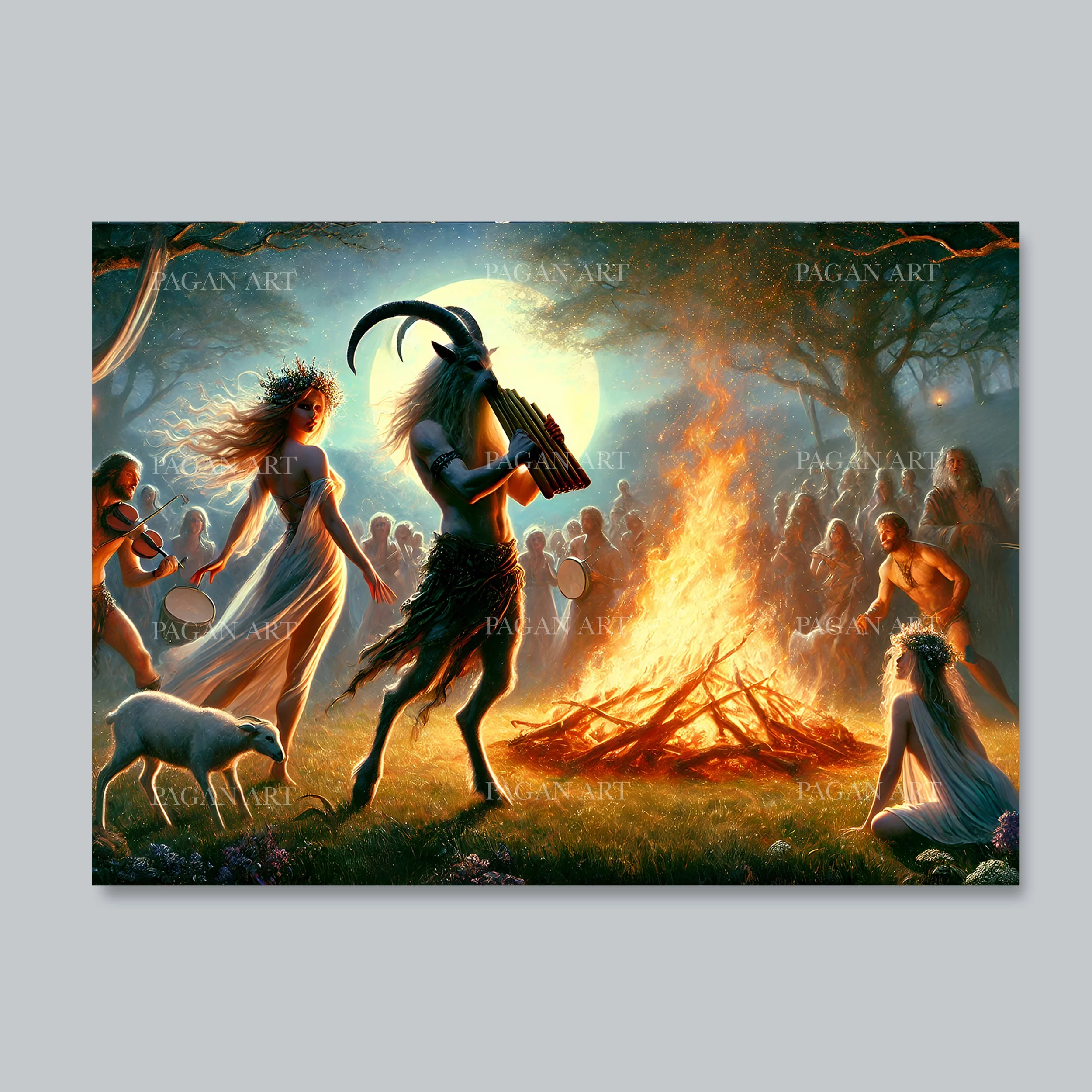 Pan Dancing at Beltane
