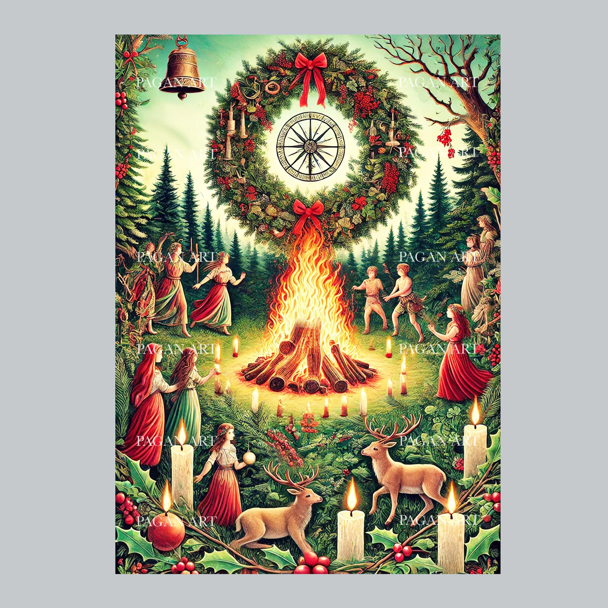 Yuletide Greetings Card