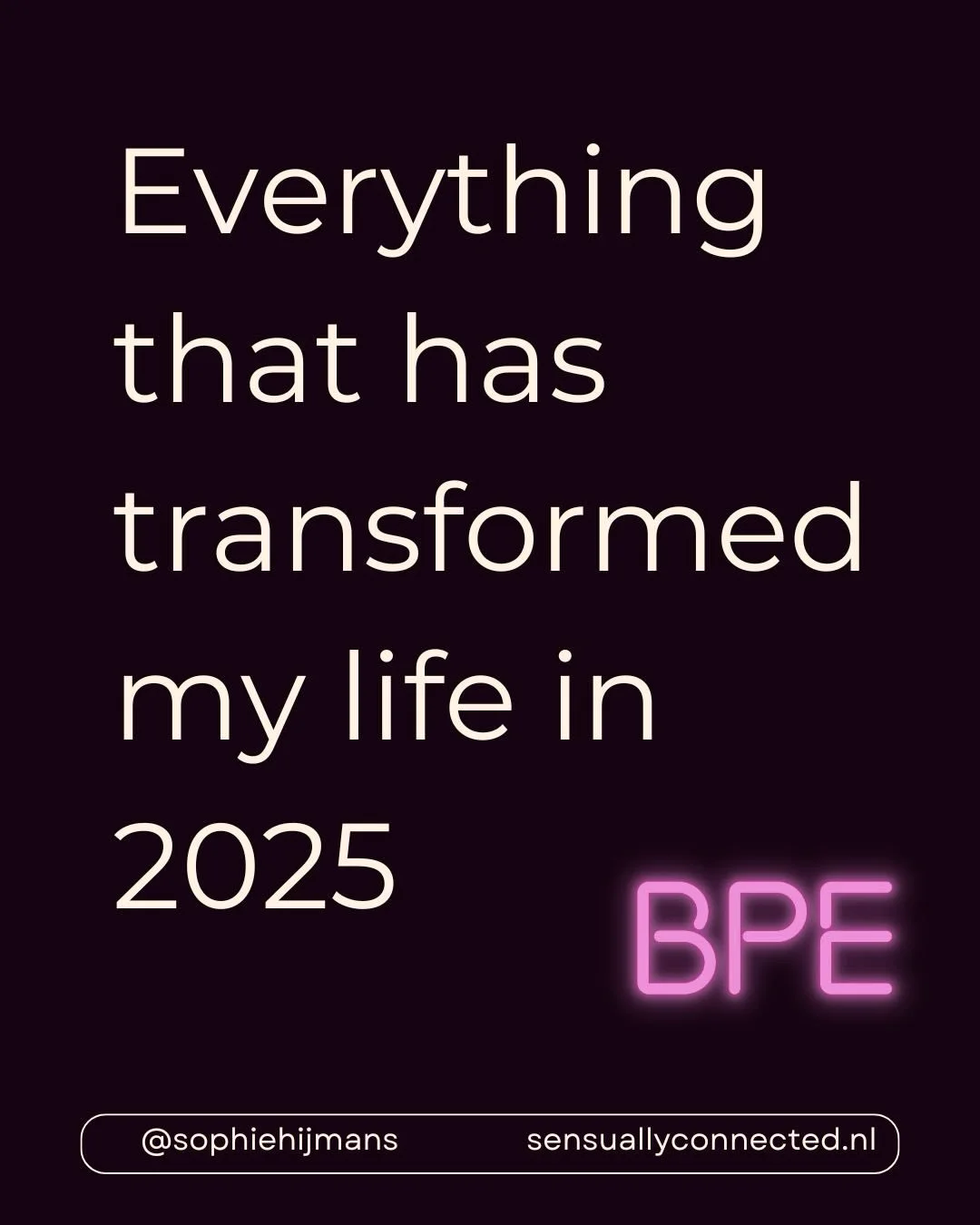 What a year it really has been,
It has taught me so incredibly much.
And I feel that it&rsquo;s really given me the building blocks for the new chapter to come.
She gave me the basis, the foundation, the start for what&rsquo;s coming.

I am immensely