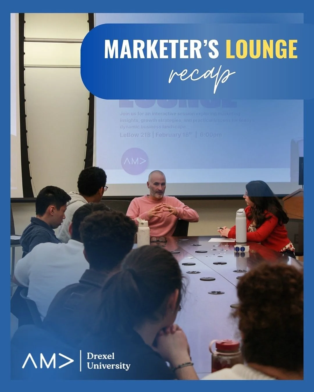 We&rsquo;re halfway through our Marketer&rsquo;s Lounge speaker series! 📈✨

Hearing from speakers across tech consulting, data analytics, and marketing has given our members real insight into how to break into the industry.

Marketer&rsquo;s Lounge 