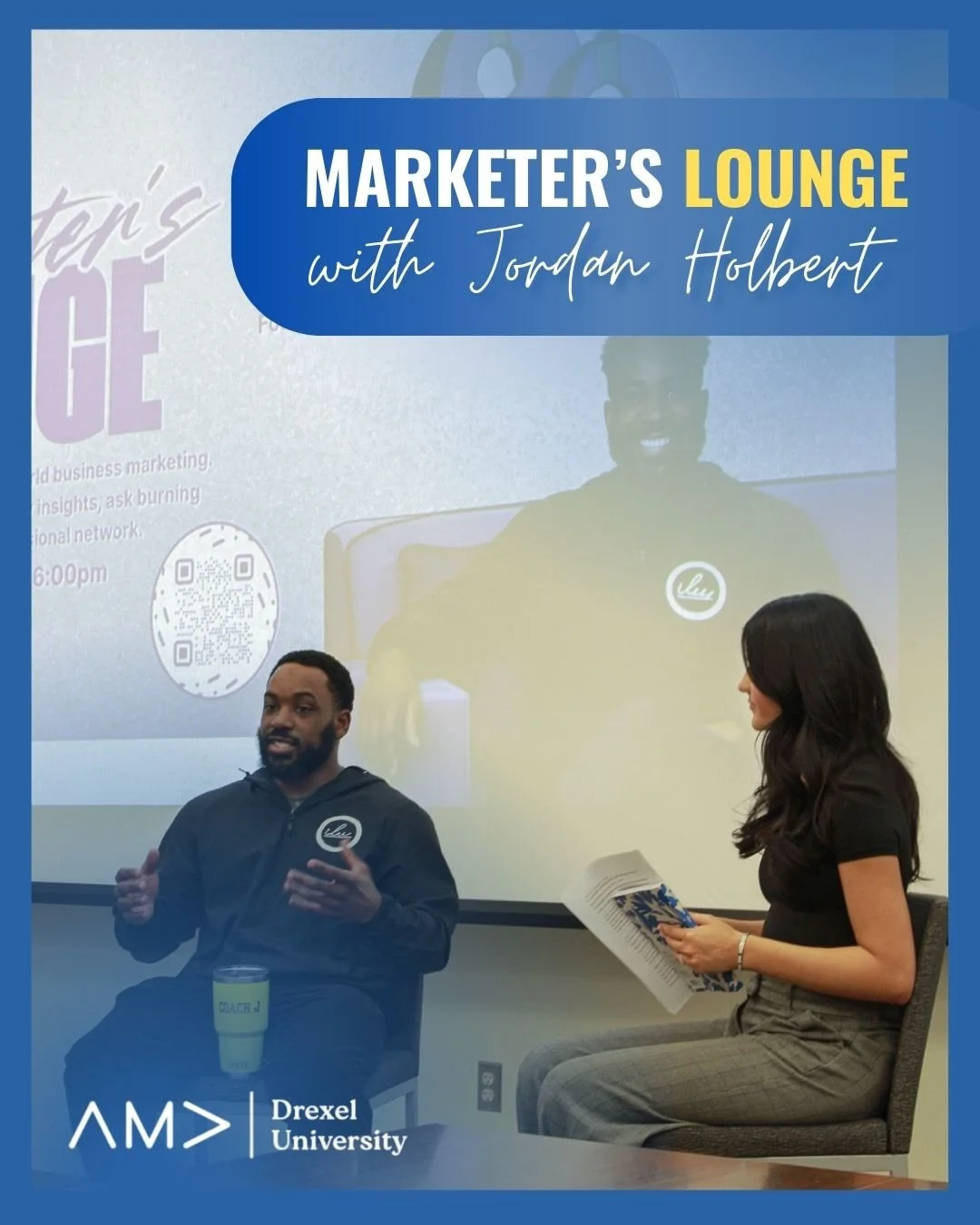 Thank you Jordan Holbert for speaking on our AMA panel and pouring knowledge into the next generation. Hearing your journey, lessons, and advice gave students real perspective and motivation as they navigate their own paths. We appreciate you investi